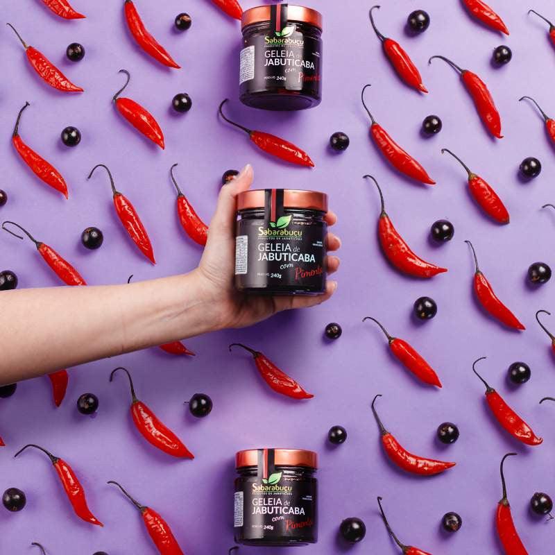 Geleia de Jabuticaba com Pimenta 240g