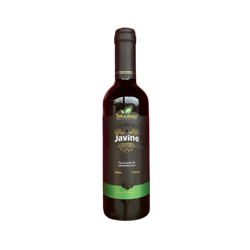 Javine Seco 375ml - Vinho Tinto de Jabuticaba Seco