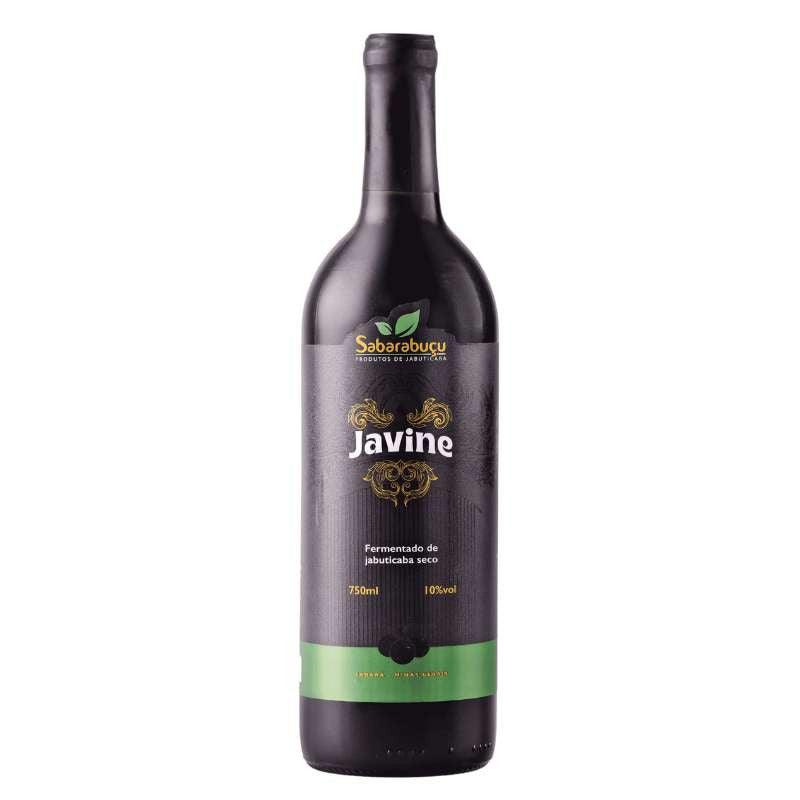 Javine Seco 750ml - Vinho Tinto de Jabuticaba Seco