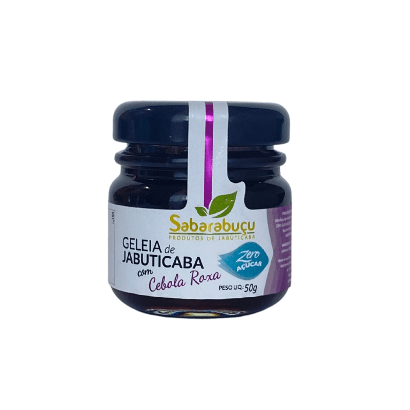 Kit com 4 Miniaturas de Geleias de Jabuticaba Zero Açúcar 50g cada
