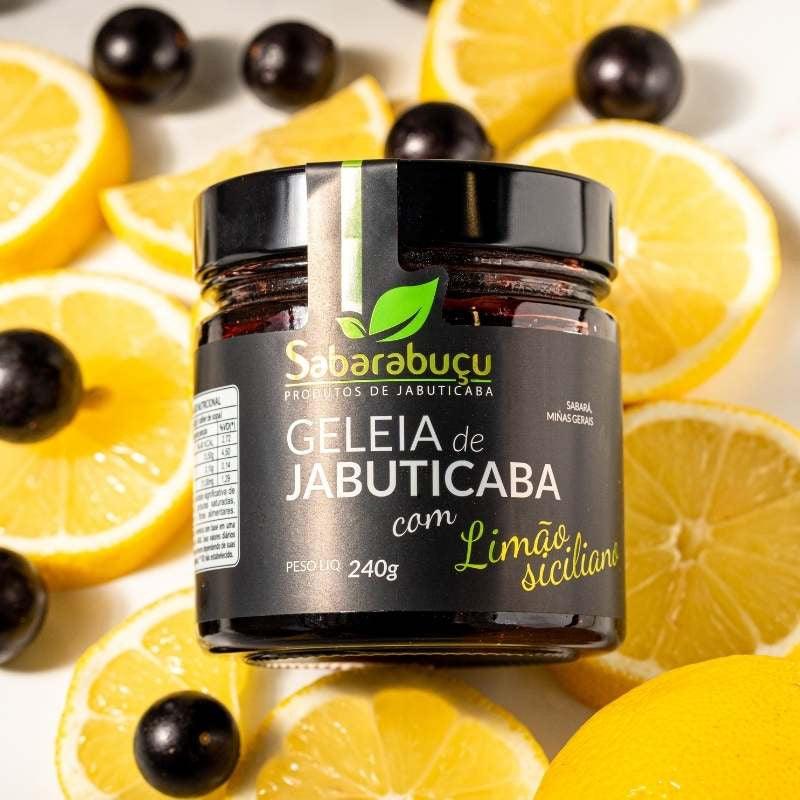 Geleia de Jabuticaba com Limão Siciliano 240g